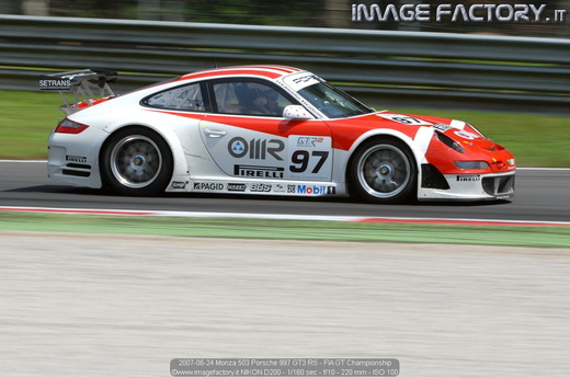 2007-06-24 Monza 503 Porsche 997 GT3 RS - FIA GT Championship